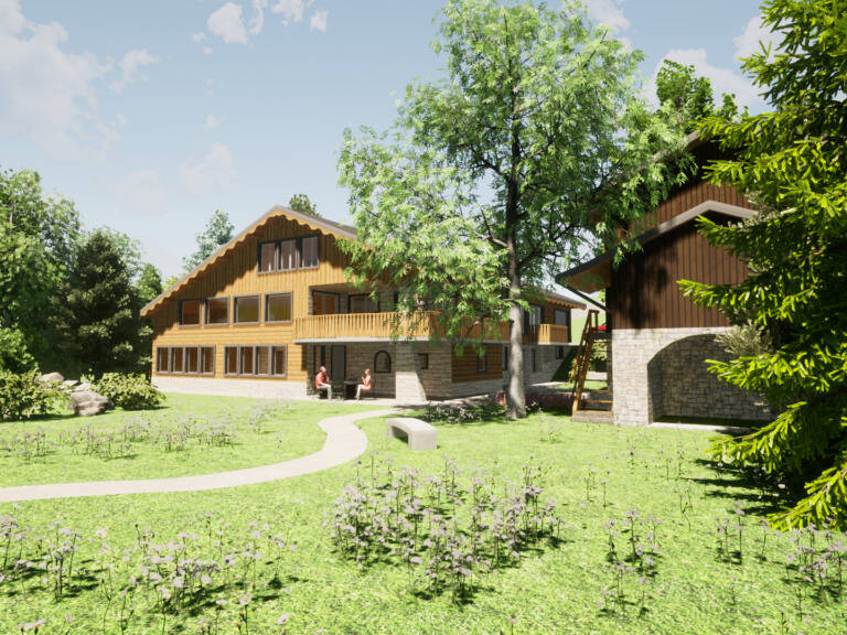 74800 - ARACHES-LA-FRASSE  -  Chalet de 577 m2 sur parcelle d'environ 14 ares  - A SAISIR DE SUITE !!!!!! — photo 1