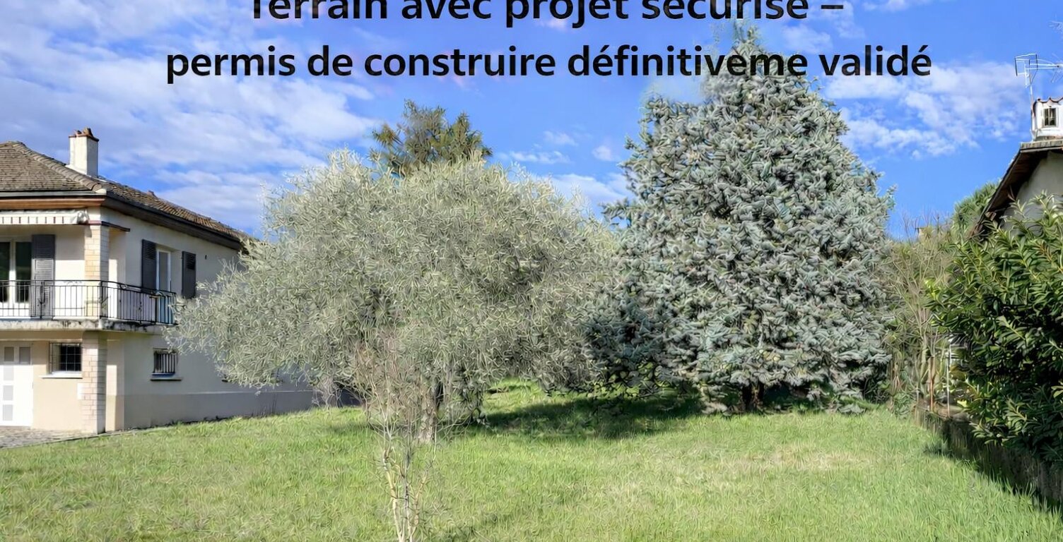 Vente terrain  905 m² Le Péage-de-Roussillon (38550) — photo 1