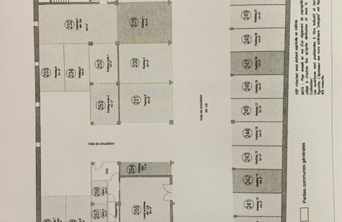 15 m2 STATIONNEMENT SOUTERRAIN / BERTHELOT — photo 2