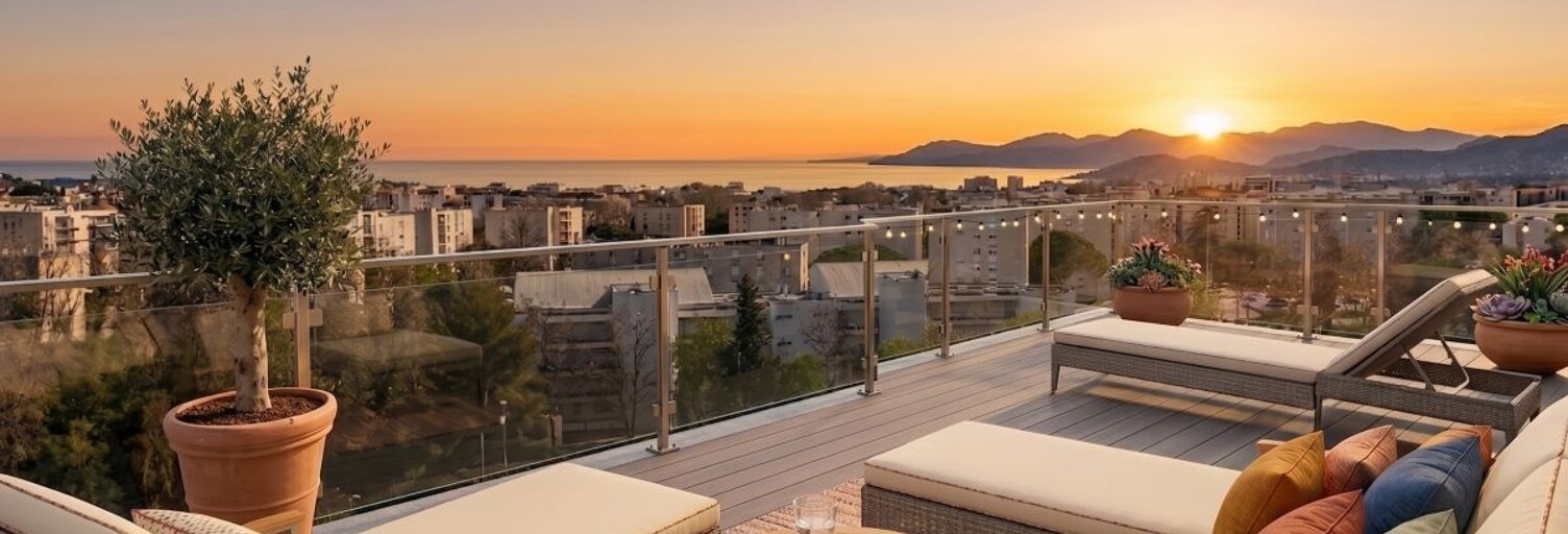 Appartement neuf T1, T2, T3, T4 Pièce 0 à 59 m² à vendre à Cannes (06150)