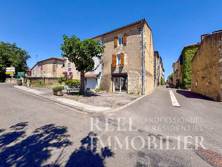Maison de rue en pierre - Jegun — photo 1