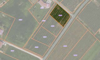 Terrain  1500 m² à vendre à Mérignac (17210)