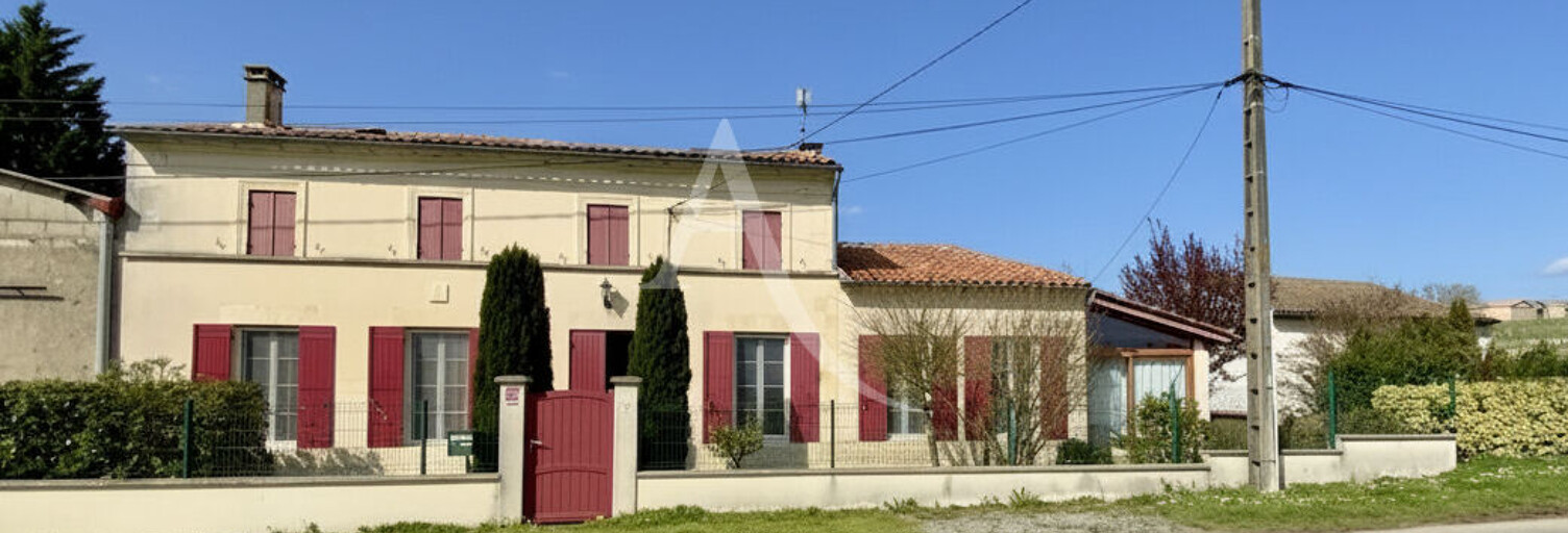 Maison 5 Pièces 188 m² à vendre à Mirambeau (17150)