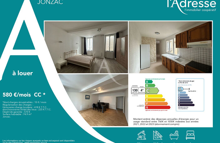 Appartement T2 VIDE - JONZAC Centre Ville — photo 4