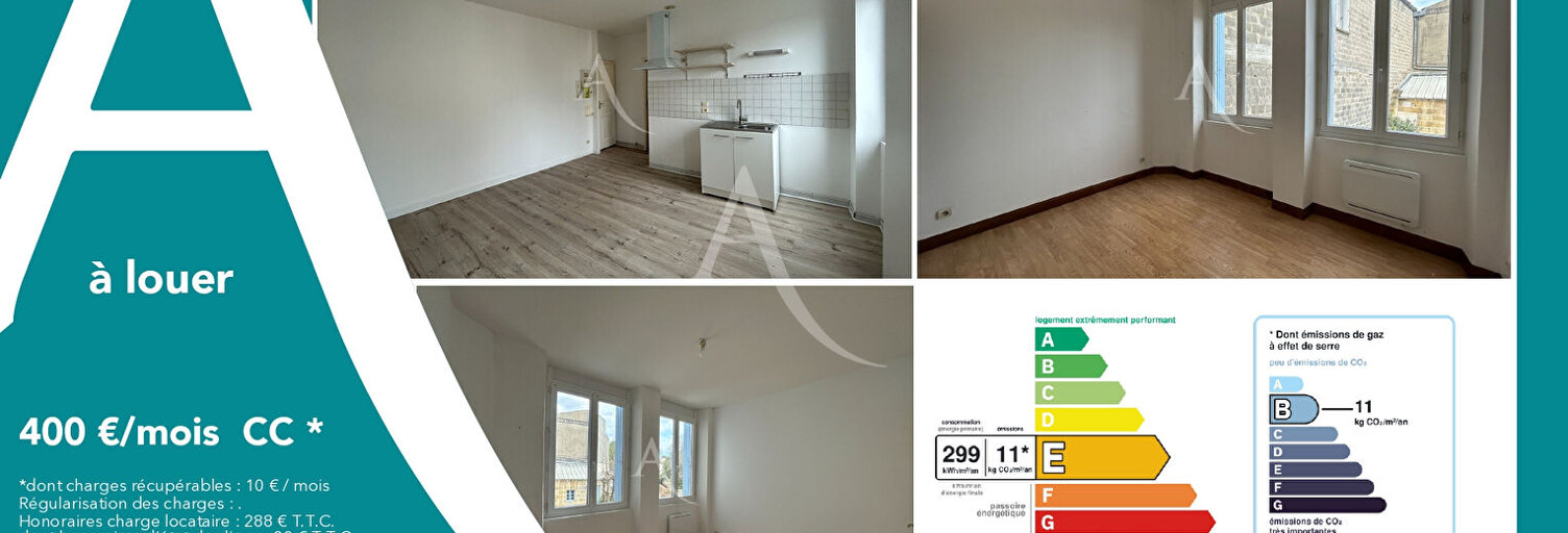 Appartement 2 Pièces 30 m² à louer à Jonzac (17500)