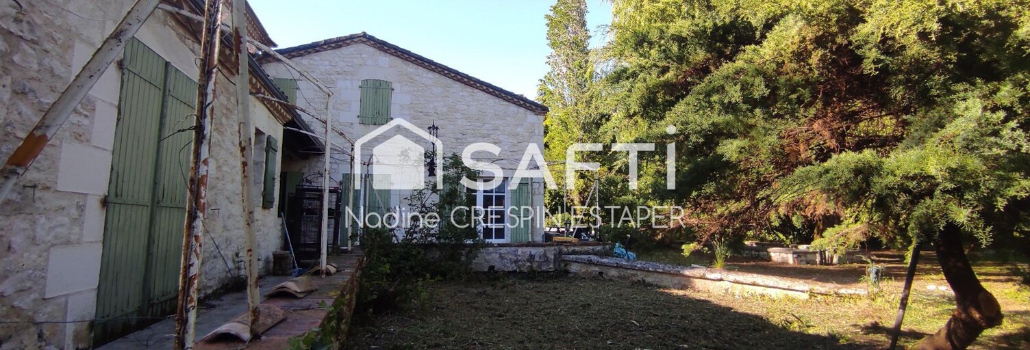 Maison 8 Pièces 254 m² à vendre à Montaigu-de-Quercy (82150)