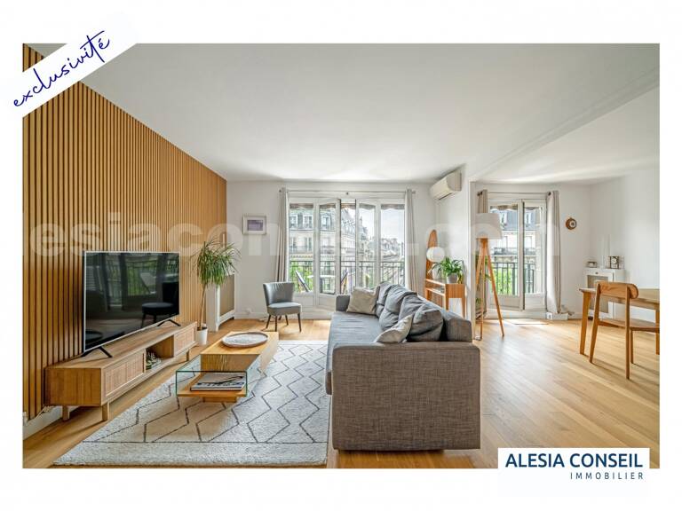 5 PIECES 105 m2 avec BALCON à ALÉSIA — photo 1