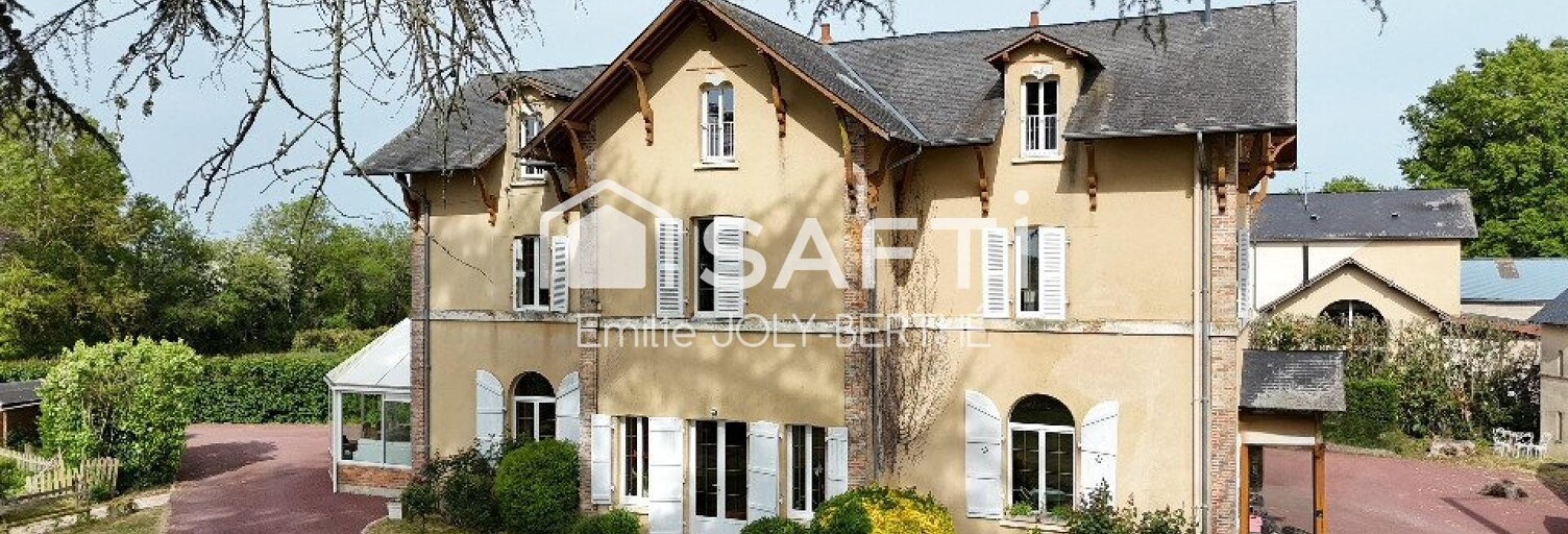 Maison 10 Pièces 287 m² à vendre à Saint-Georges-le-Fléchard (53480)