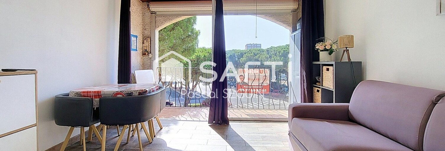 Appartement 1 Pièce 25 m² à vendre à Argelès-sur-Mer (66700)