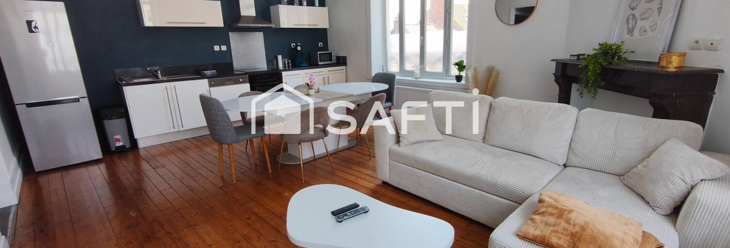 Appartement 3 Pièces 78 m² à vendre à Boulogne-sur-Mer (62200)