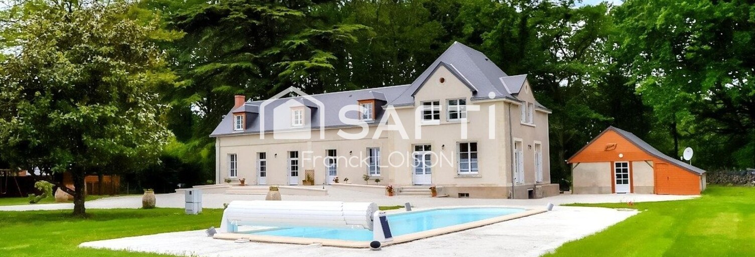 Maison 9 Pièces 246 m² à vendre à Souvigné (37330)
