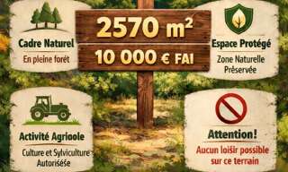 Terrain  2570 m² à vendre à Nans-les-Pins (83860)