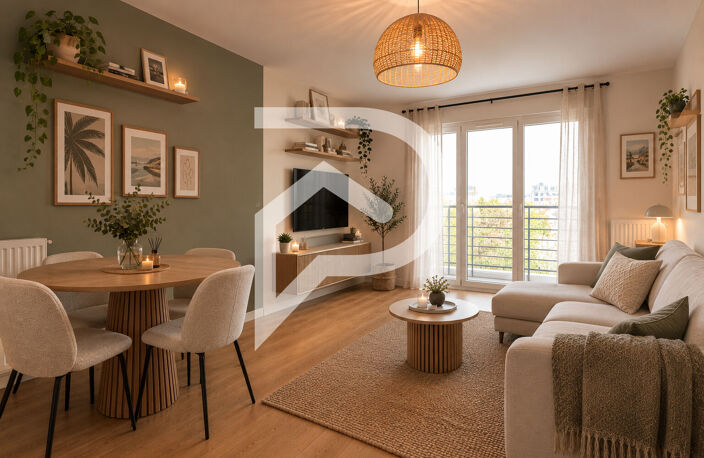 Appartement à vendre 2 pièces 45m² — photo 2