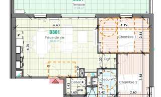 Appartement 3 Pièces 61 m² à vendre à Le Loroux-Bottereau (44430)