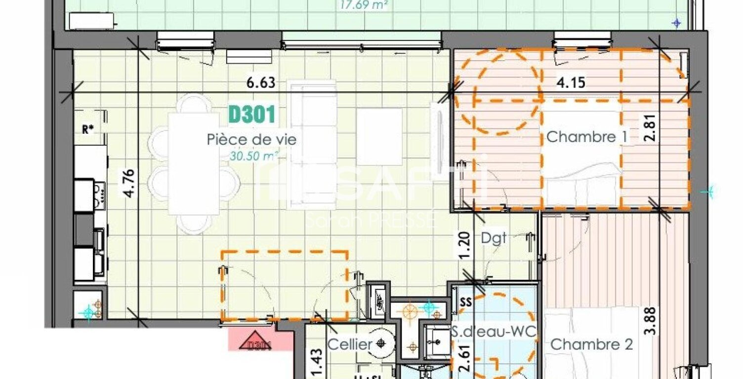 Appartement neuf T3 avec belle terrasse — photo 1