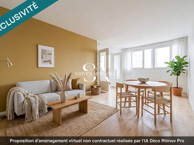 Appartement 2 pièces à Alfortville, à 5 min du RER D Vert de Maisons et futur ligne 15. — photo du bien