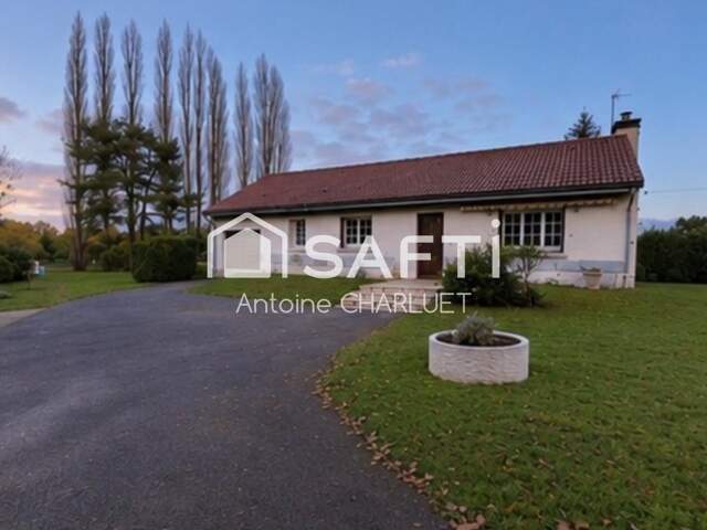 MAISON DE 90 m² EN CAMPAGNE - 3 CHAMBRES - TERRAIN DE 3999 m² — photo du bien