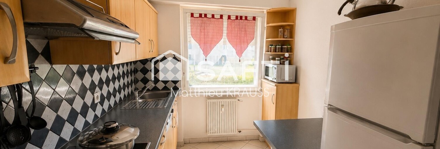 Appartement 3 Pièces 63 m² à vendre à Saint-Louis (68300)