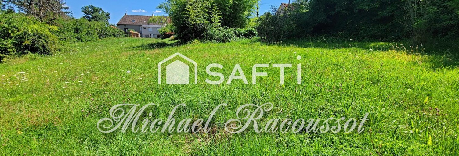 Terrain  2827 m² à vendre à Saint-Vallier (71230)