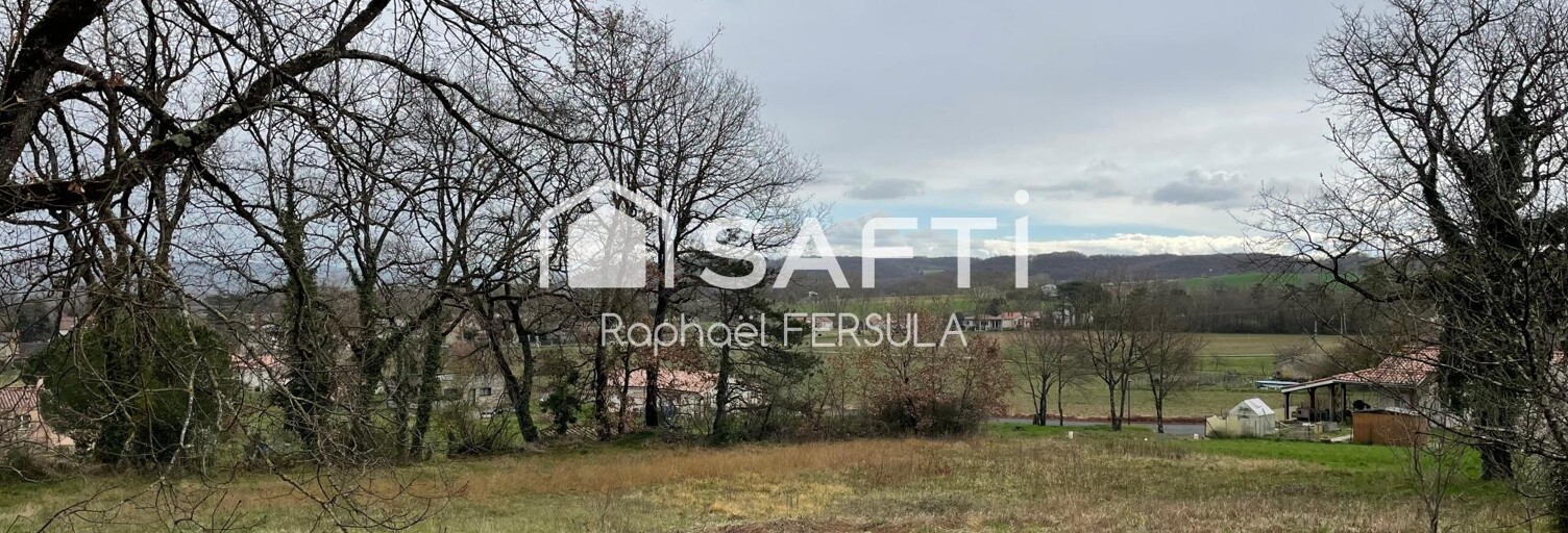 Terrain  1075 m² à vendre à Saint-Paul-Cap-de-Joux (81220)
