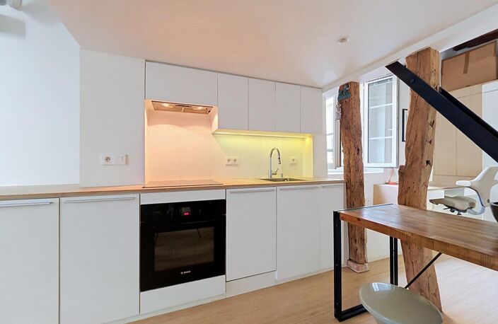 PETIT LOFT ATYPIQUE 3M50 SOUS PLAFOND À 2 PAS DE BASTILLE — photo 4