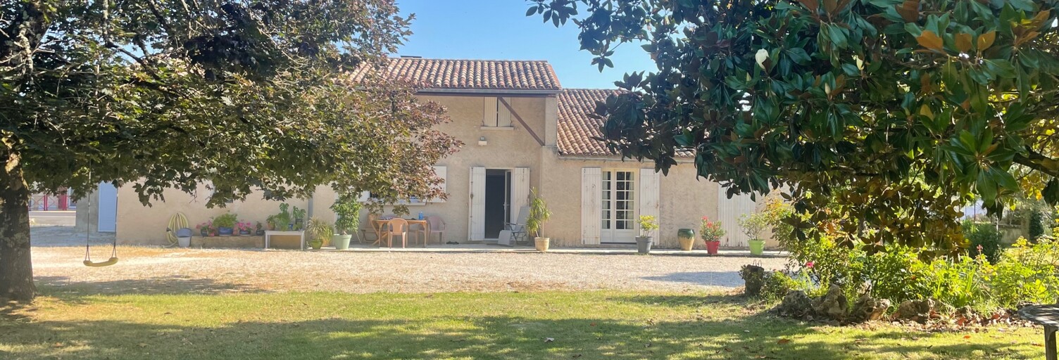 Maison 9 Pièces 222 m² à vendre à Lamothe-Montravel (24230)