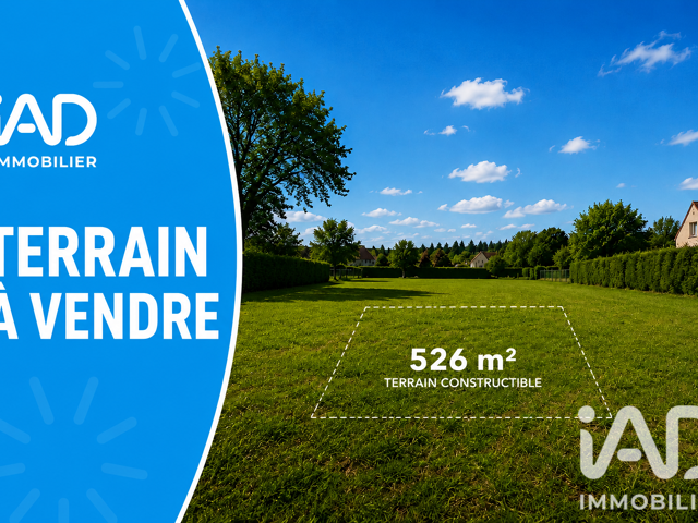 Vente Terrain à bâtir 526 m&sup2; — photo du bien