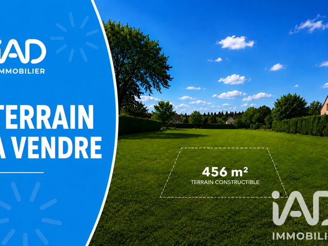 Vente Terrain à bâtir 456 m&sup2; — photo du bien