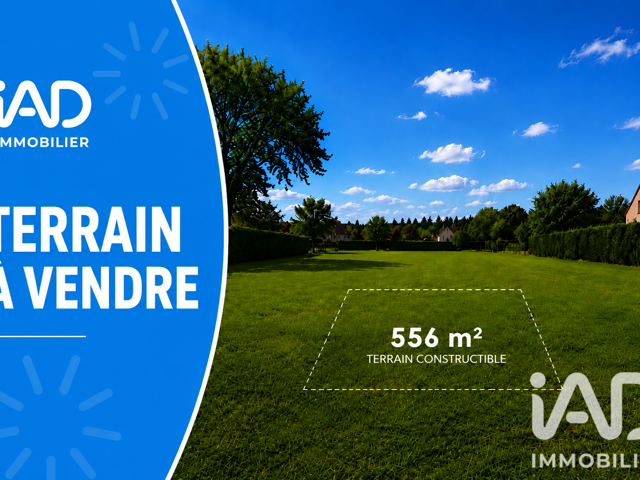 Vente Terrain à bâtir 556 m&sup2; — photo du bien