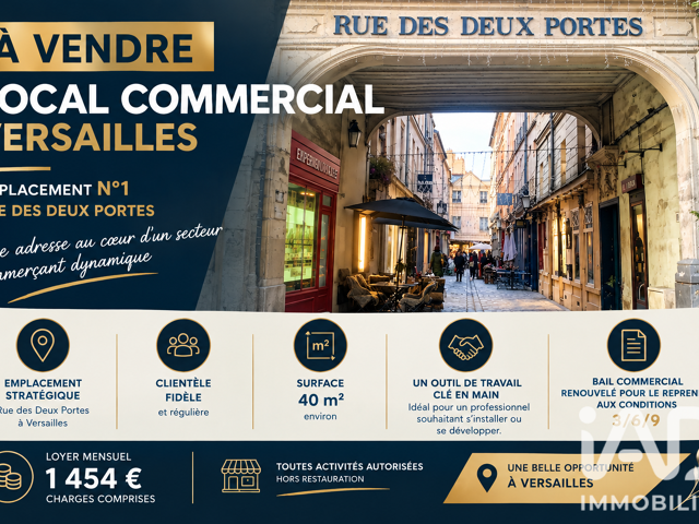 Vente Habillement, Textile 40 m&sup2; — photo du bien