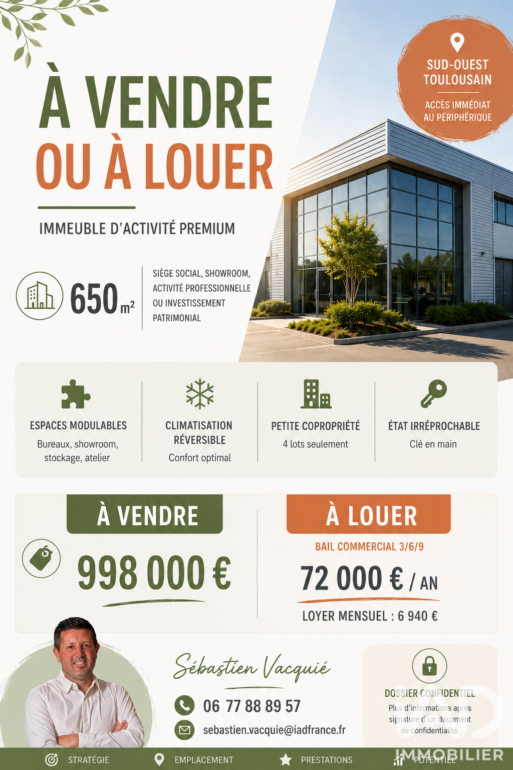 Agence immobilière de I@D FRANCE