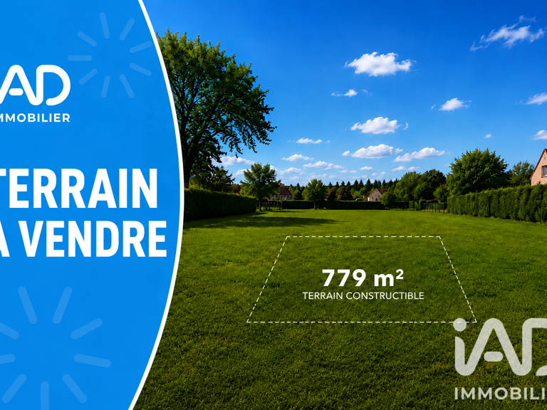Vente Terrain à bâtir 779 m&sup2; — photo 1