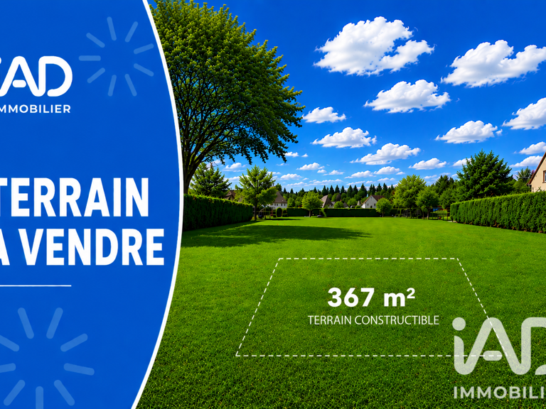 Vente Terrain à bâtir 367 m&sup2; — photo 1