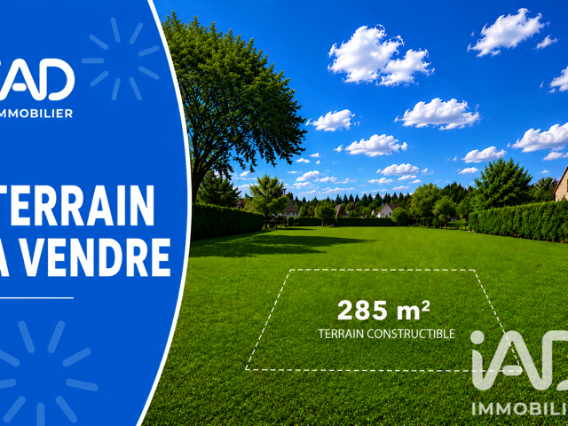 Vente Terrain à bâtir 285 m&sup2; — photo du bien