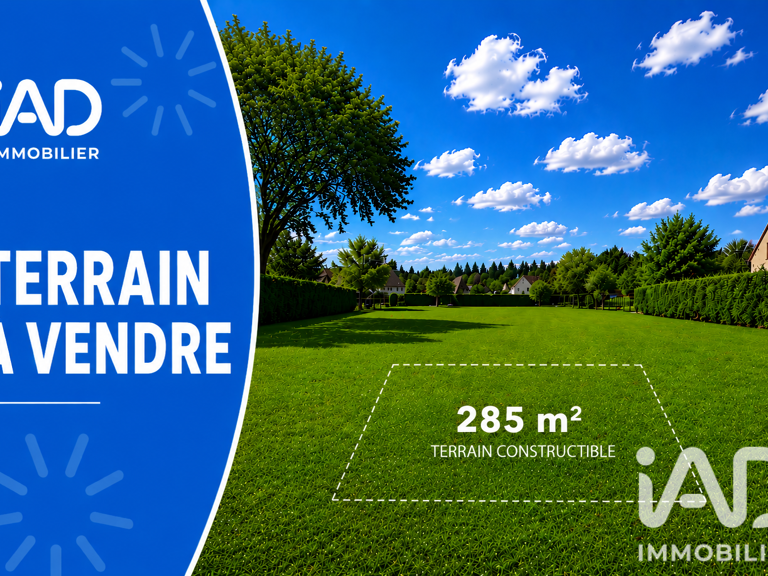 Vente Terrain à bâtir 285 m&sup2; — photo 1