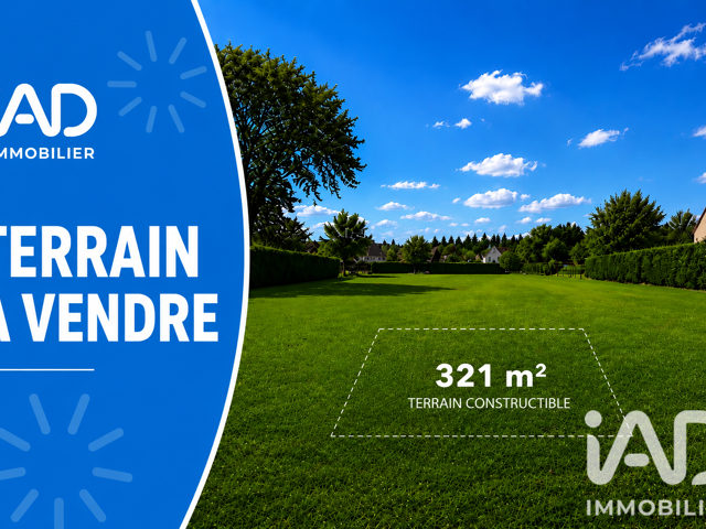 Vente Terrain 321 m&sup2; — photo du bien