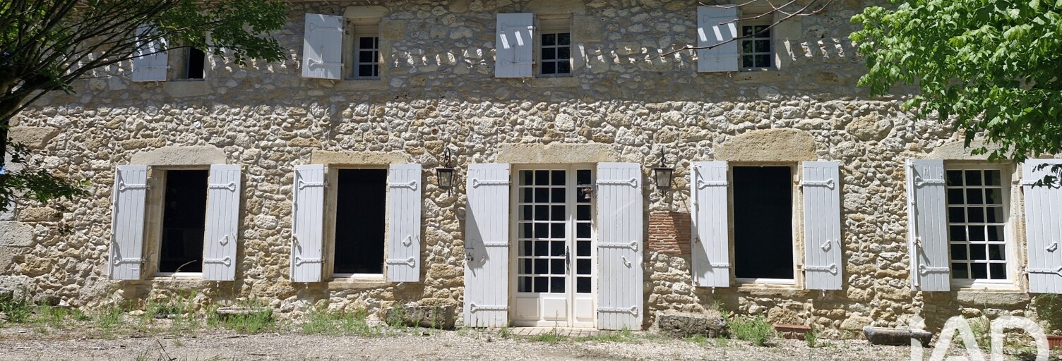 Maison 6 Pièces 184 m² à vendre à Gensac (33890)