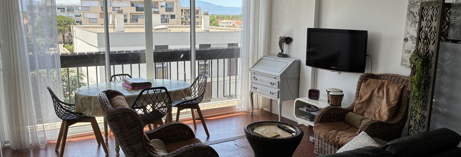 Appartement 3 Pièces 59 m² à vendre à Saint-Cyprien (66750)