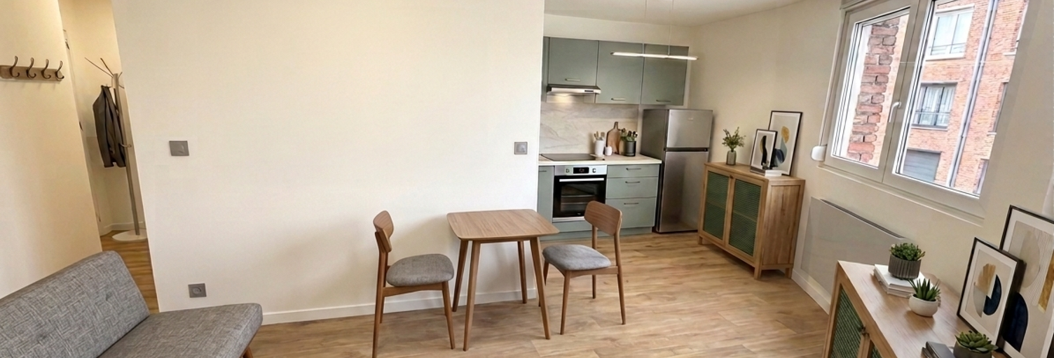 Appartement 2 Pièces 31 m² à vendre à Amiens (80000)