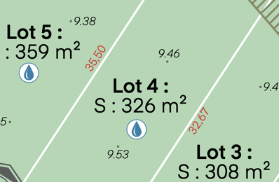 Vente Terrain à bâtir 326 m&sup2; — photo du bien