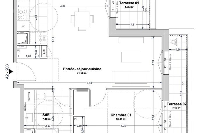 Vente Appartement 2 pièces — photo 2