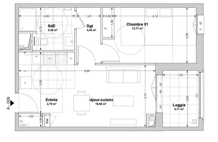 Vente Appartement 2 pièces — photo 2