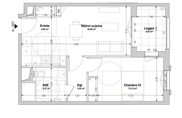 Vente Appartement 2 pièces — photo 2