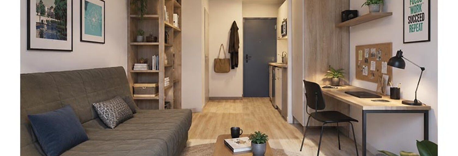 Appartement neuf T1 Pièce 20 à 25 m² à vendre à Rennes (35000)