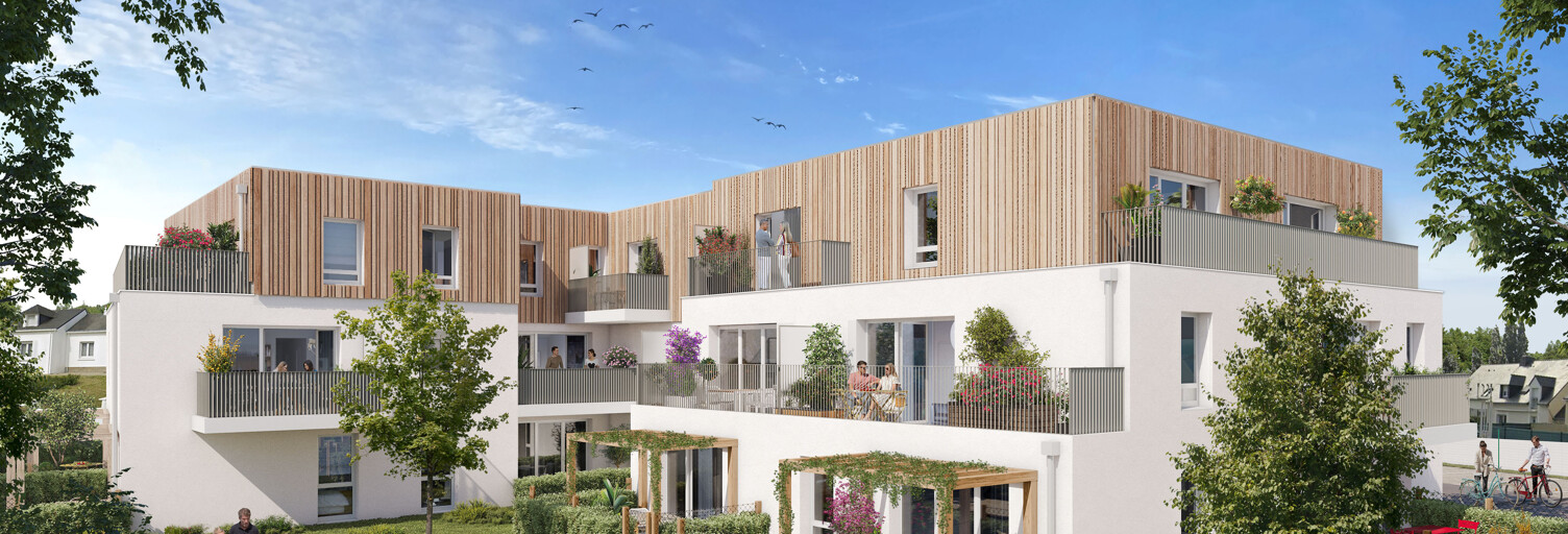 Appartement neuf T1, T2, T3 Pièce 28 à 51 m² à vendre à Guérande (44350)