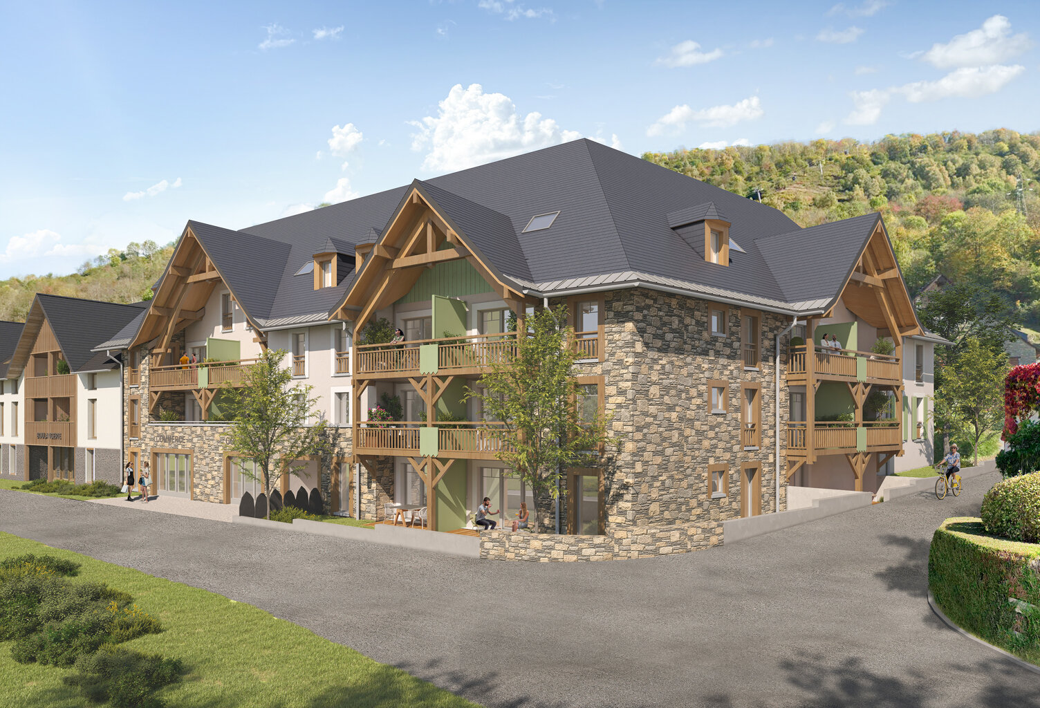 Vente programme neuf T2, T3, T4, T5 39 à 105 m² Adervielle-Pouchergues (65240) — photo 1