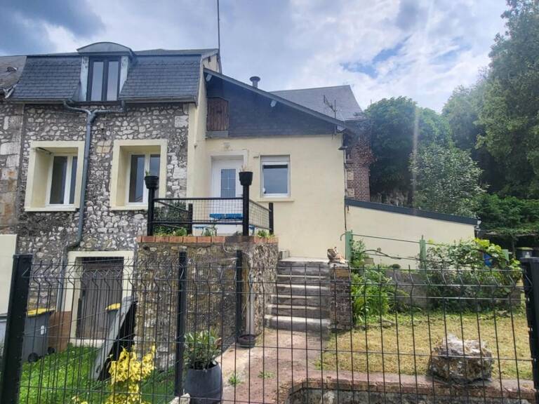 Elbeuf proche Seine : Maison 113 m² avec jardin 300 m², 3 CH et 3 PK intérieurs ... Prix attractif ! — photo 1