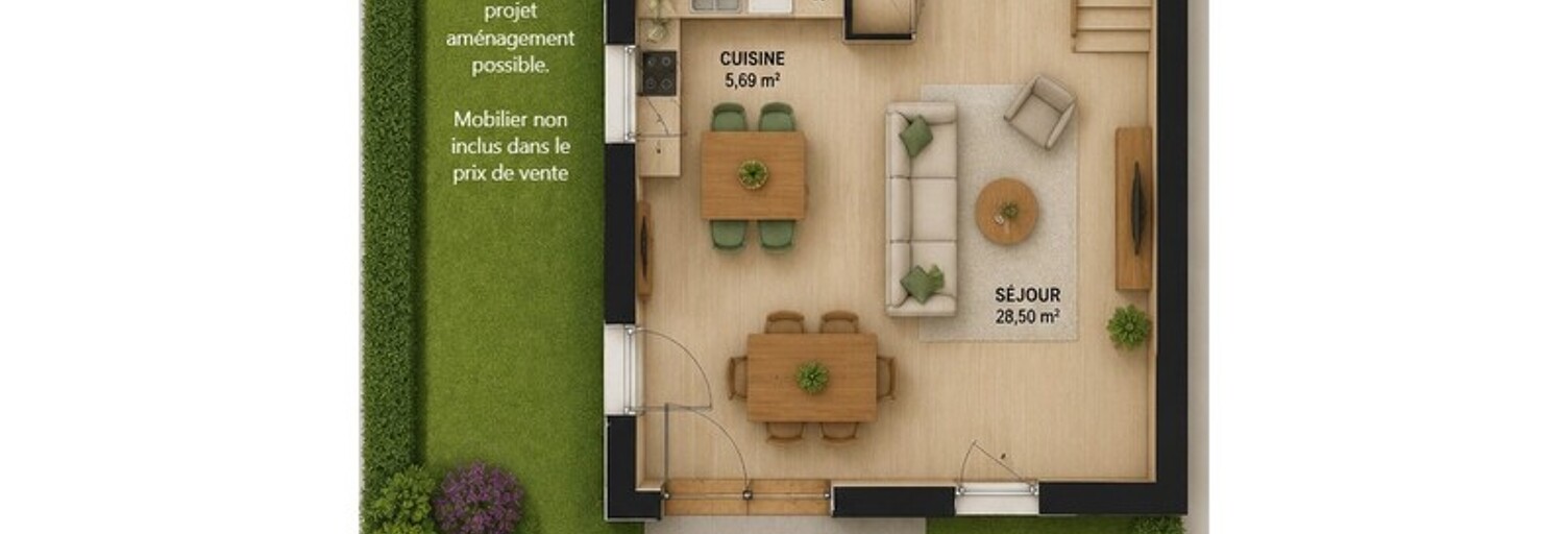 Appartement 4 Pièces 91 m² à vendre à Holtzheim (67810)