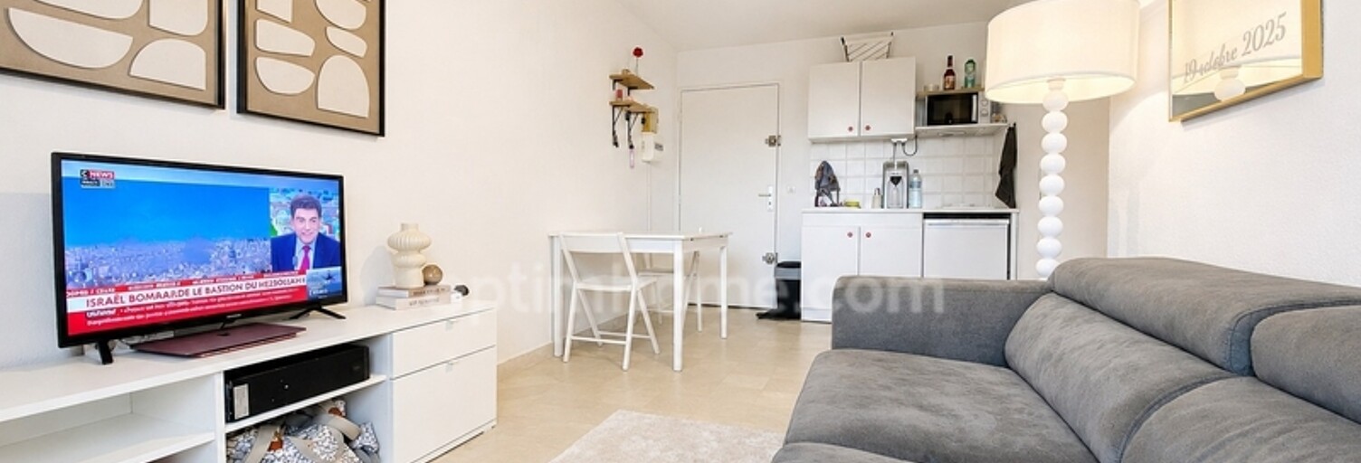 Appartement 2 Pièces 25 m² à vendre à Sète (34200)