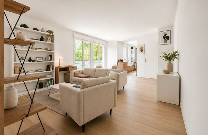 -92130 - ISSY-LES-MOULINEAUX - APPARTEMENT FAMILIAL - 4 PIECES -LUMINEUX – RÉSIDENCE 2022 – 2 BALCONS – MÉTRO – TRAM — photo 2